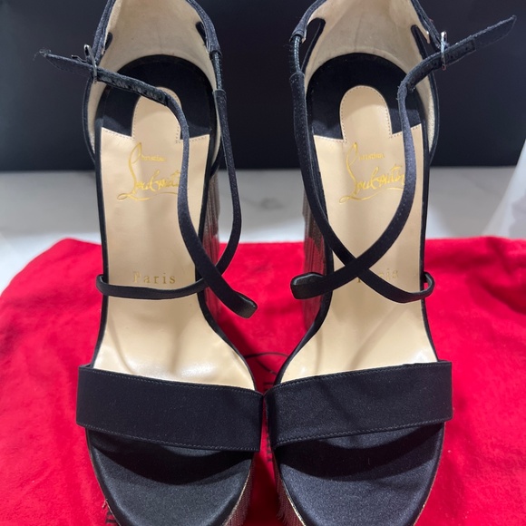 Christian Louboutin fringe platform - Picture 4 of 8